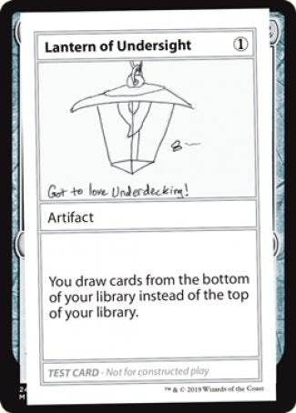 Lantern of Undersight (2021 Edition) [Mystery Booster Playtest Cards] | The CG Realm