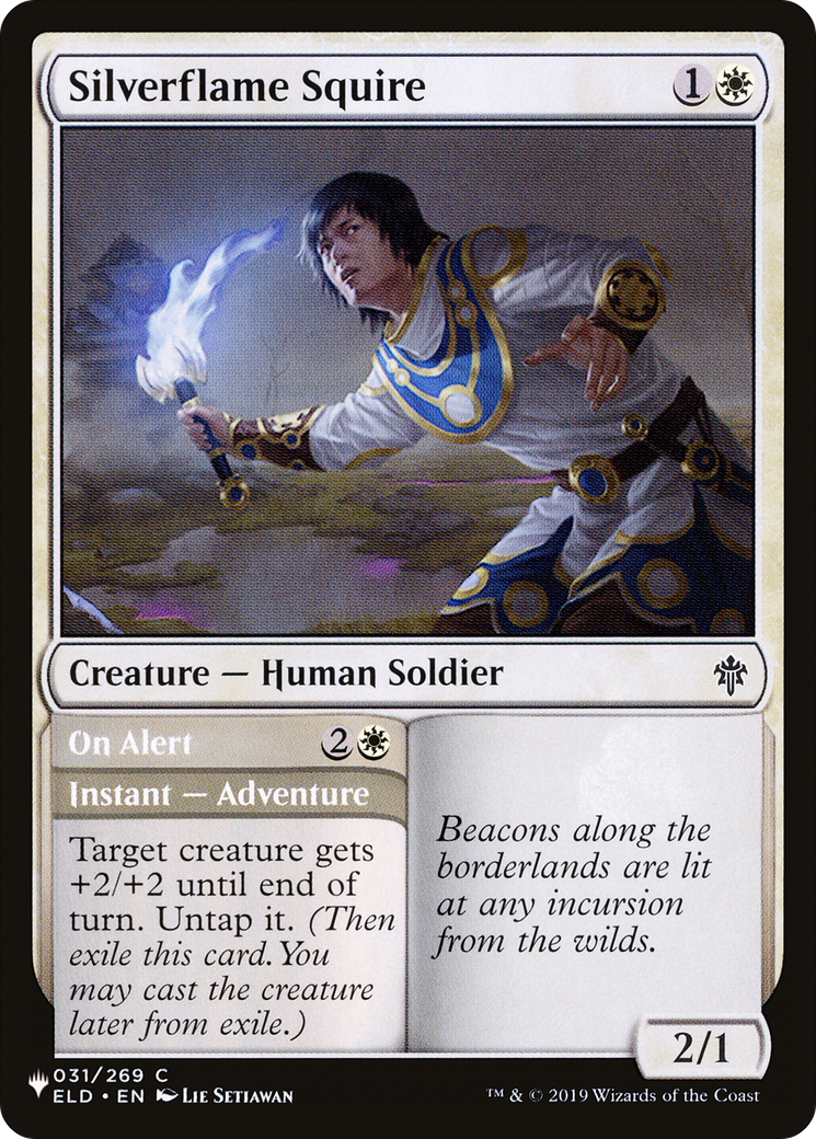 Silverflame Squire [The List] | The CG Realm