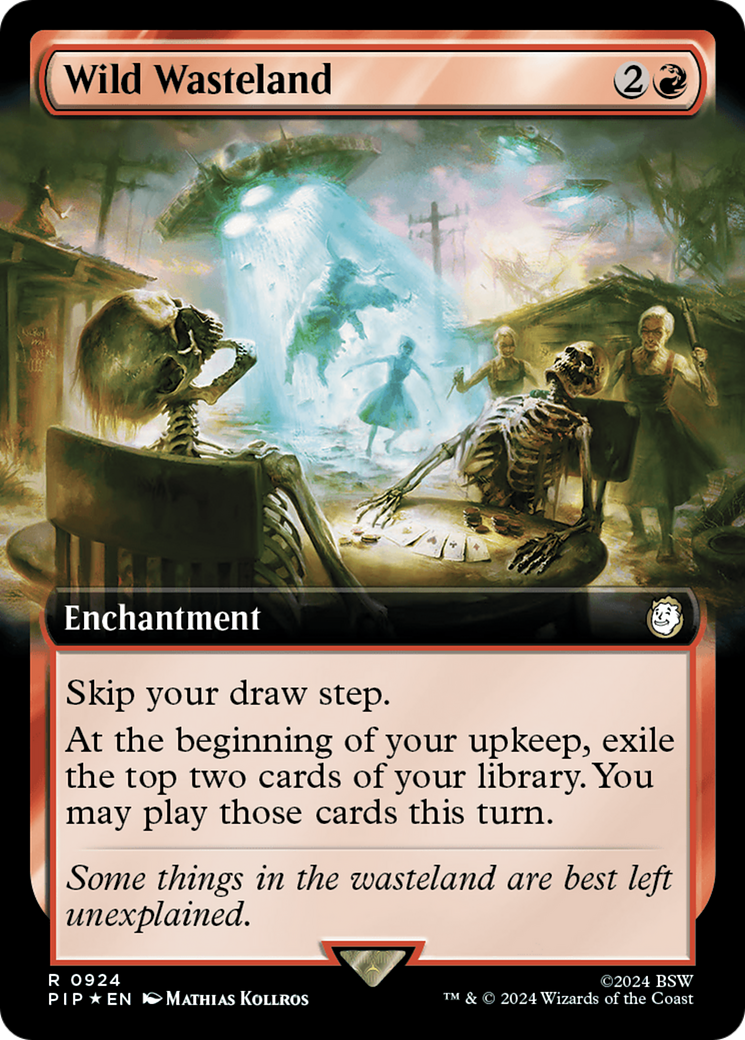 Wild Wasteland (Extended Art) (Surge Foil) [Fallout] | The CG Realm