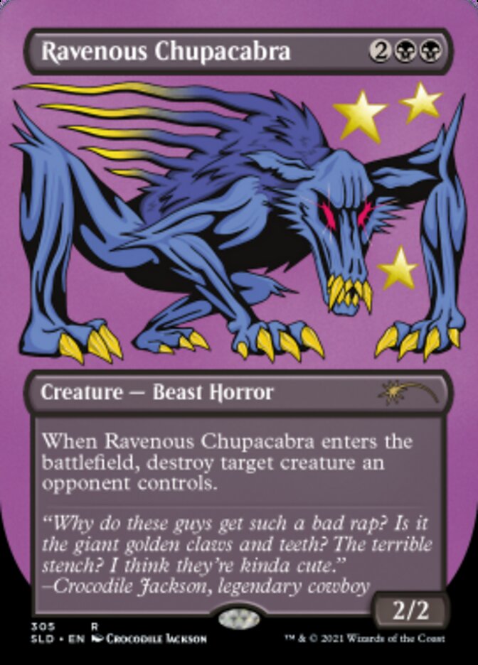 Ravenous Chupacabra (Borderless) [Secret Lair Drop Series] | The CG Realm
