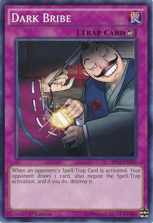 Dark Bribe (BP03-EN202) - Battle Pack 3: Monster League 1st Edition