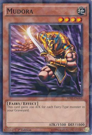 Mudora (Shatterfoil) (BP03-EN006) - Battle Pack 3: Monster League 1st Edition