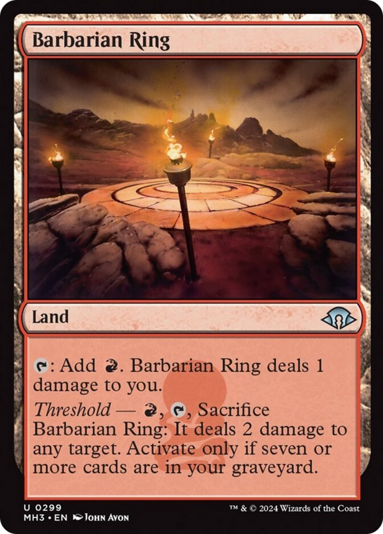 Barbarian Ring [Modern Horizons 3] | The CG Realm