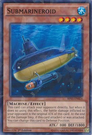 Submarineroid (Shatterfoil) (BP03-EN024) - Battle Pack 3: Monster League 1st Edition