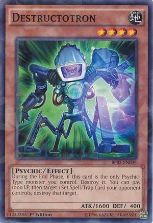 Destructotron (Shatterfoil) (BP03-EN049) - Battle Pack 3: Monster League 1st Edition