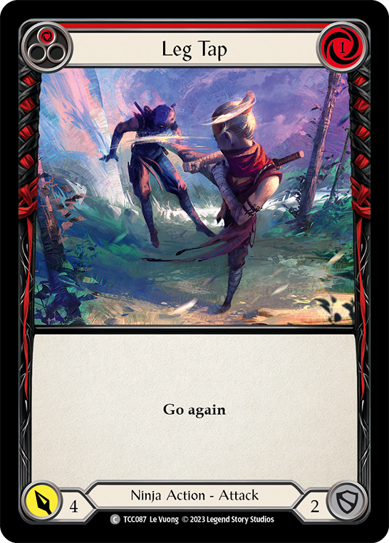 Leg Tap (Red) [TCC087] (Round the Table: TCC x LSS) | The CG Realm