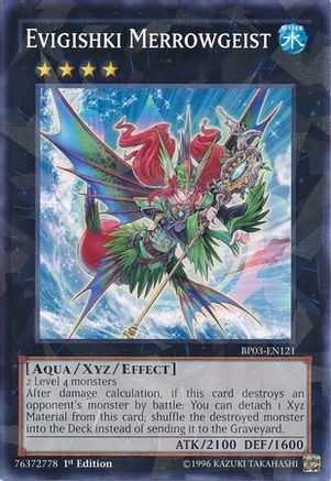 Evigishki Merrowgeist (Shatterfoil) (BP03-EN121) - Battle Pack 3: Monster League 1st Edition
