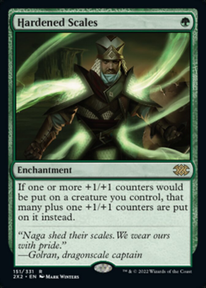 Hardened Scales [Double Masters 2022] | The CG Realm