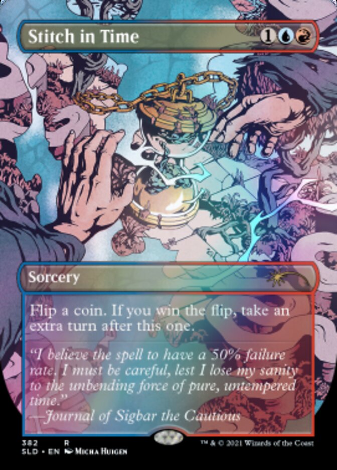 Stitch in Time (SLD-382) - Secret Lair Drop (Borderless) Foil