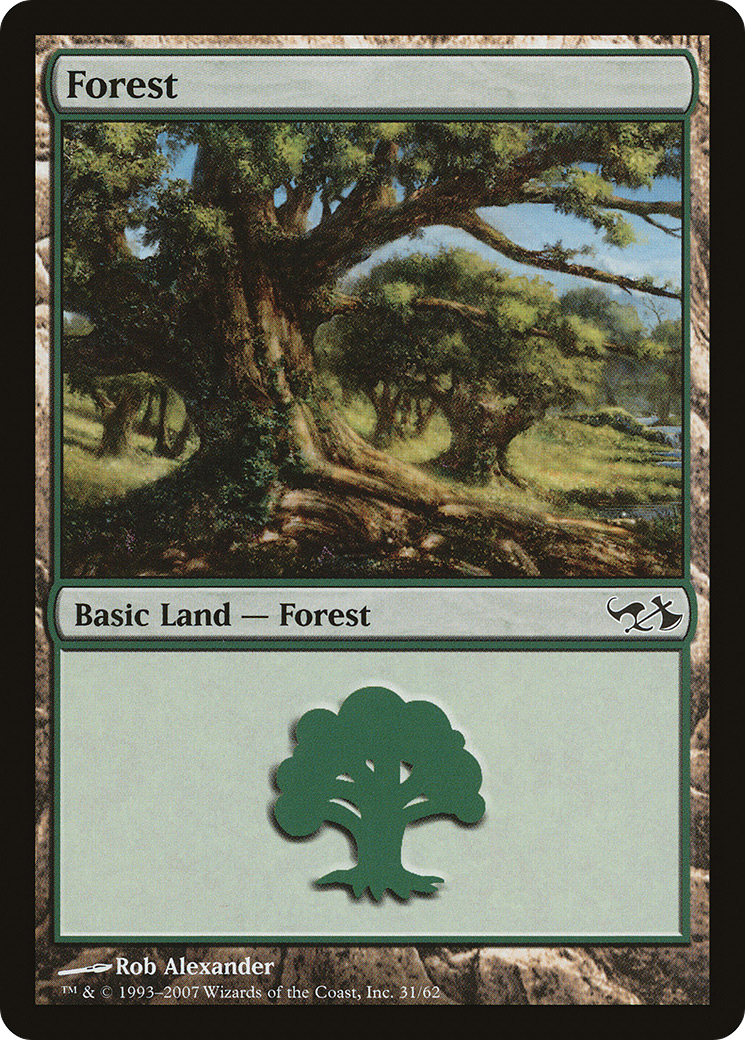 Forest (31) (EVG-031) - Duel Decks: Elves vs. Goblins
