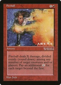 Fireball (Oversized) [Oversize Cards] | The CG Realm