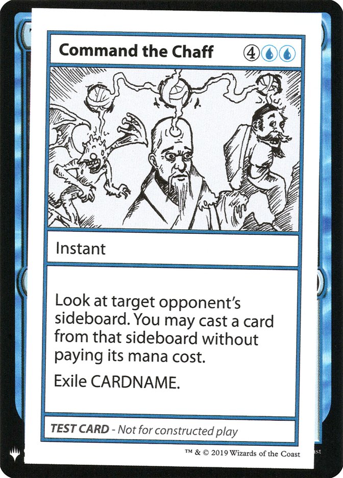 Command the Chaff [Mystery Booster Playtest Cards] | The CG Realm
