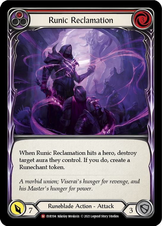 Runic Reclamation [EVR104] (Everfest)  1st Edition Rainbow Foil | The CG Realm