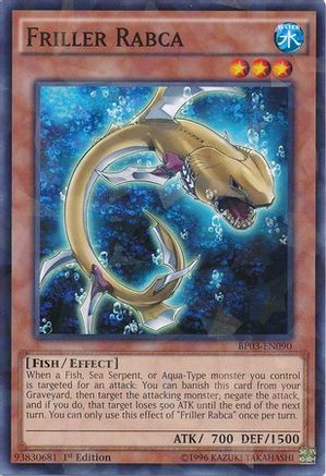 Friller Rabca (Shatterfoil) (BP03-EN090) - Battle Pack 3: Monster League 1st Edition