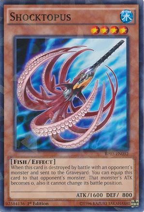 Shocktopus (Shatterfoil) (BP03-EN092) - Battle Pack 3: Monster League 1st Edition