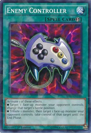 Enemy Controller (Shatterfoil) (BP03-EN149) - Battle Pack 3: Monster League 1st Edition