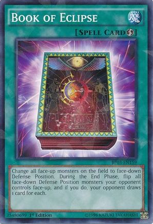 Book of Eclipse (Shatterfoil) (BP03-EN159) - Battle Pack 3: Monster League 1st Edition