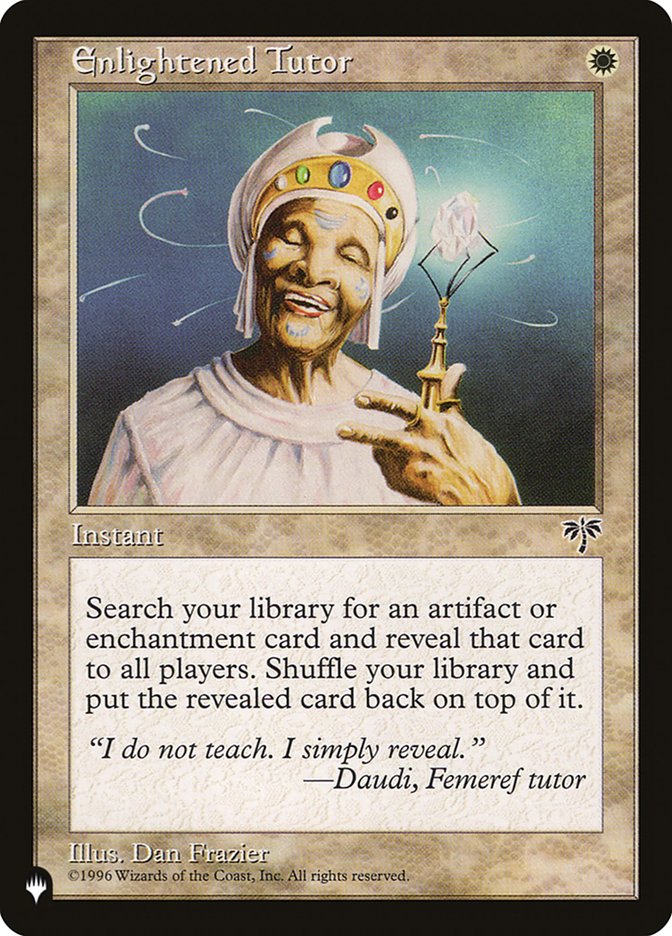 Enlightened Tutor [The List] | The CG Realm
