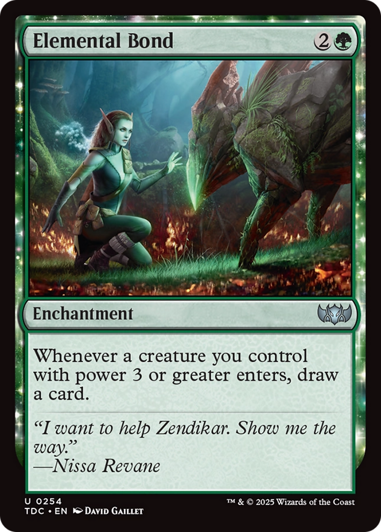 Elemental Bond [Tarkir: Dragonstorm Commander] | The CG Realm