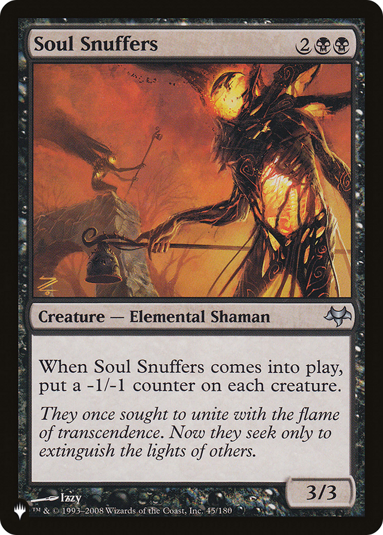 Soul Snuffers [The List] | The CG Realm