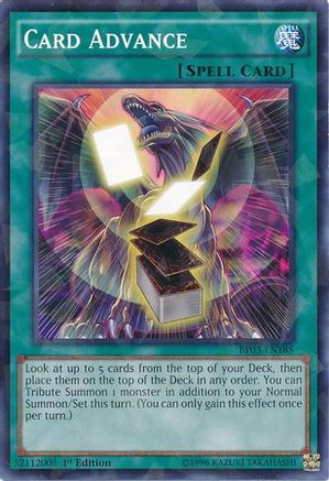 Card Advance (Shatterfoil) (BP03-EN185) - Battle Pack 3: Monster League 1st Edition