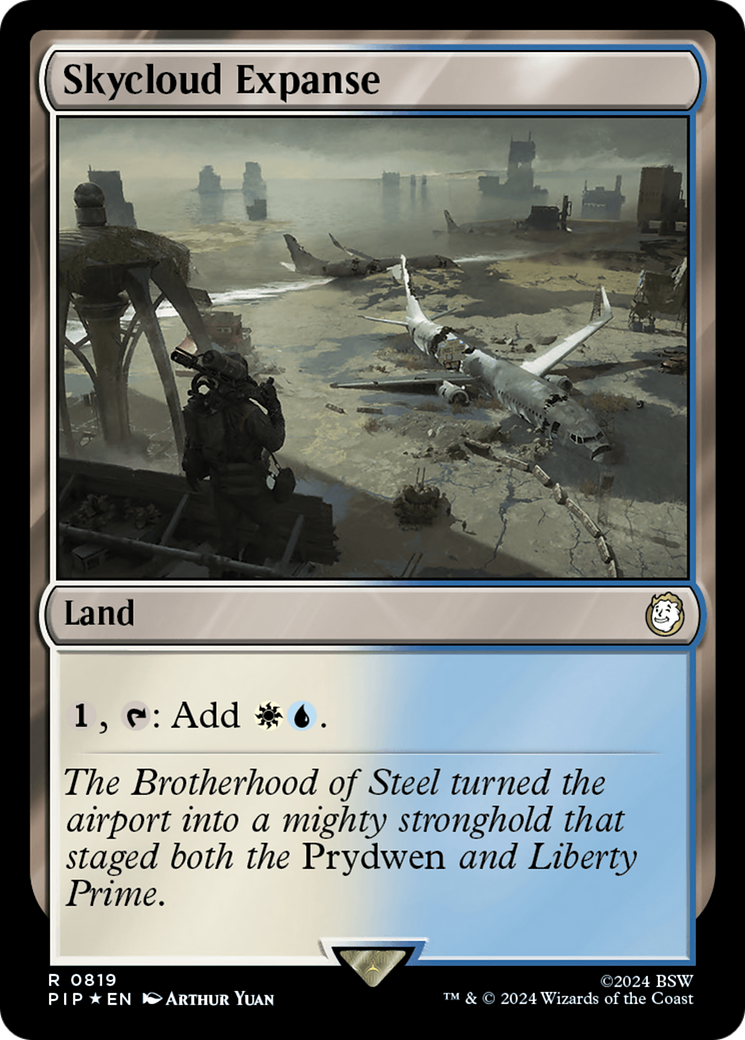 Skycloud Expanse (Surge Foil) [Fallout] | The CG Realm