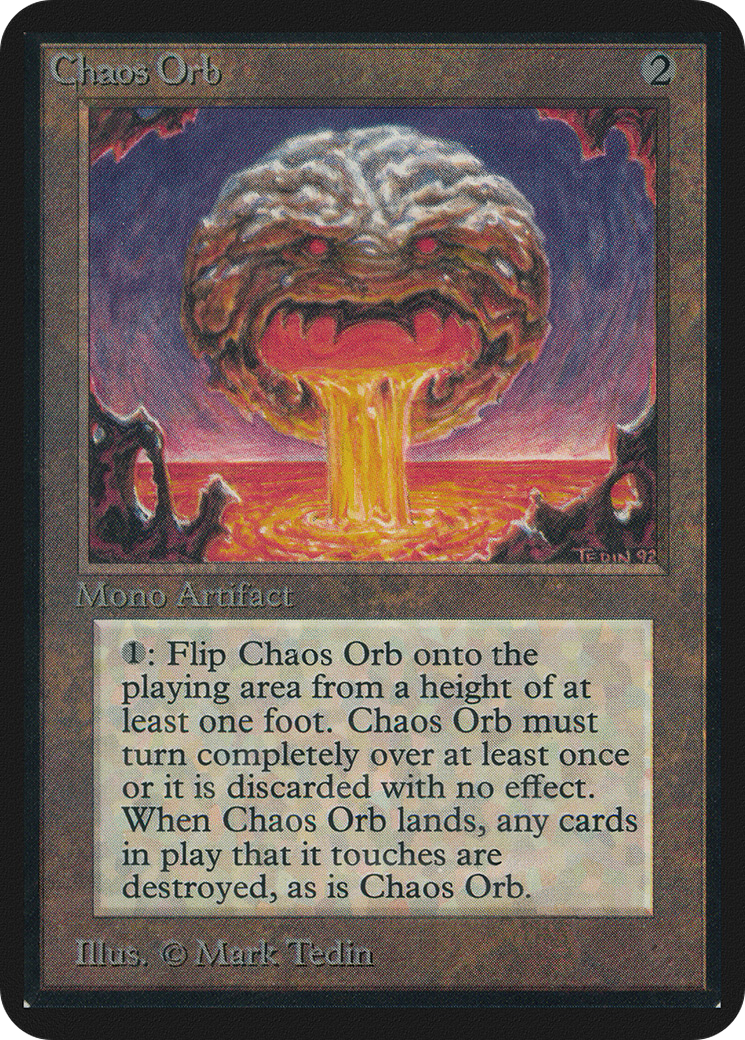 Chaos Orb (LEA-) - Limited Edition Alpha