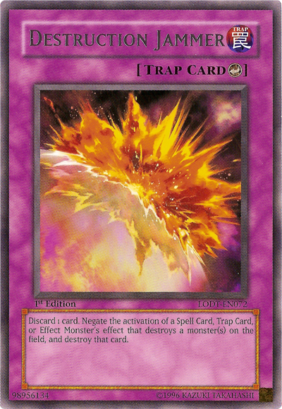 Destruction Jammer [LODT-EN072] Rare | The CG Realm