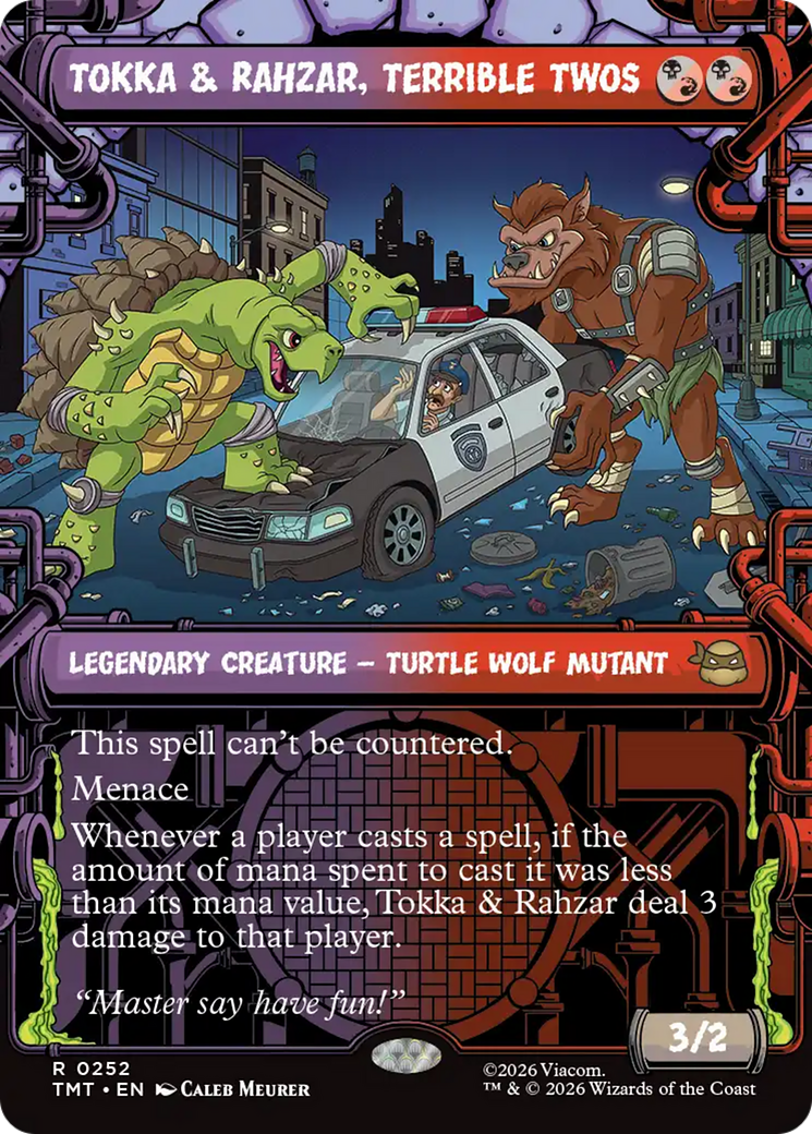 Tokka & Rahzar, Terrible Twos (Showcase) [Teenage Mutant Ninja Turtles] | The CG Realm