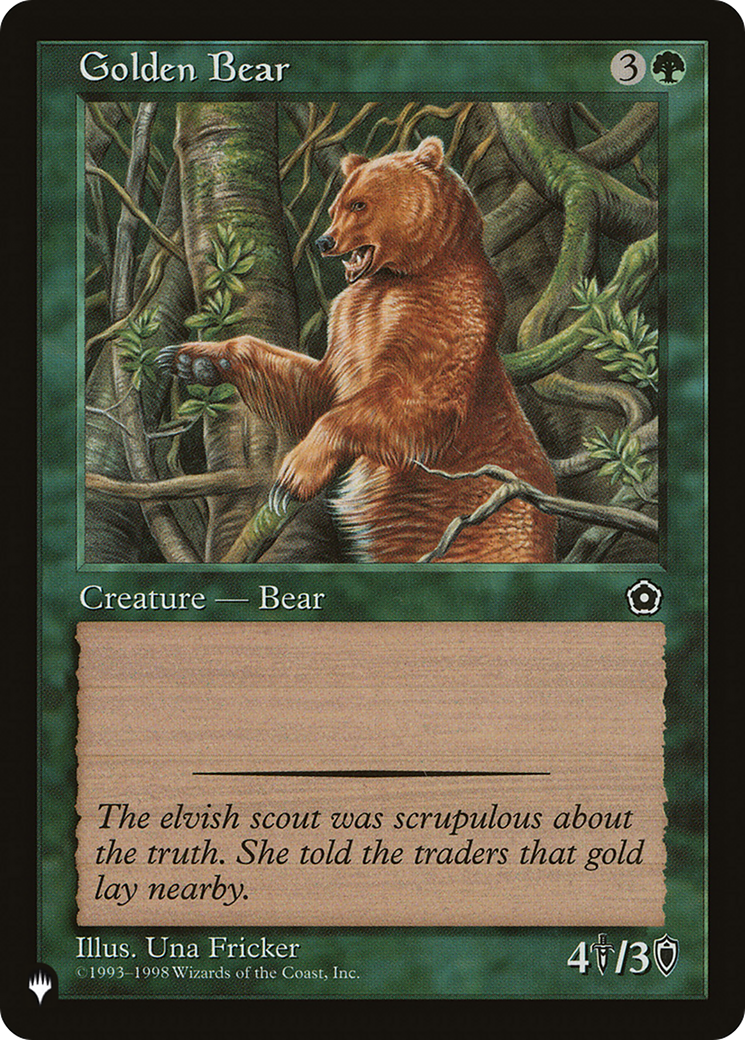 Golden Bear [The List] | The CG Realm