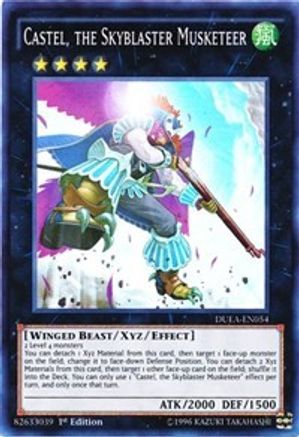 Castel, the Skyblaster Musketeer (DUEA-EN054) - Duelist Alliance Unlimited