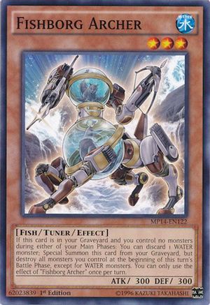 Fishborg Archer (MP14-EN122) - 2014 Mega-Tins Mega Pack 1st Edition