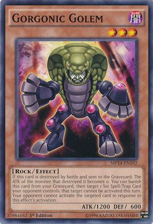 Gorgonic Golem (MP14-EN192) - 2014 Mega-Tins Mega Pack 1st Edition