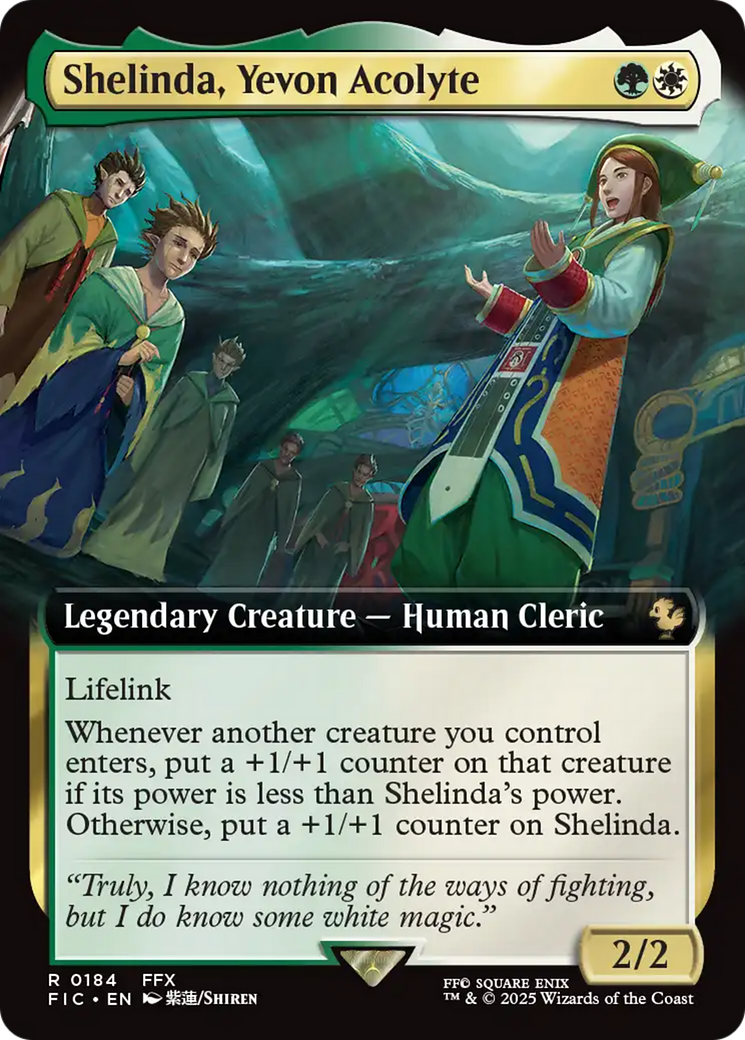Shelinda, Yevon Acolyte (Extended Art) [FINAL FANTASY Commander] | The CG Realm