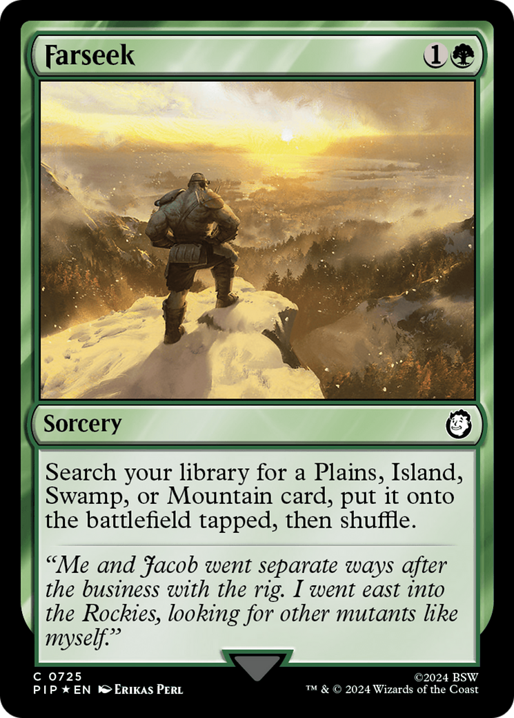 Farseek (Surge Foil) [Fallout] | The CG Realm