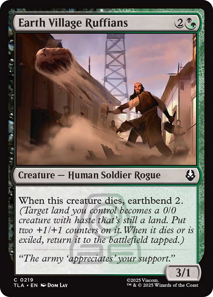 Earth Village Ruffians [Avatar: The Last Airbender] | The CG Realm