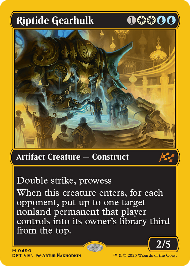 Riptide Gearhulk (First-Place Foil) [Aetherdrift] | The CG Realm