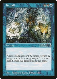 Recall (Oversized) [Oversize Cards] | The CG Realm