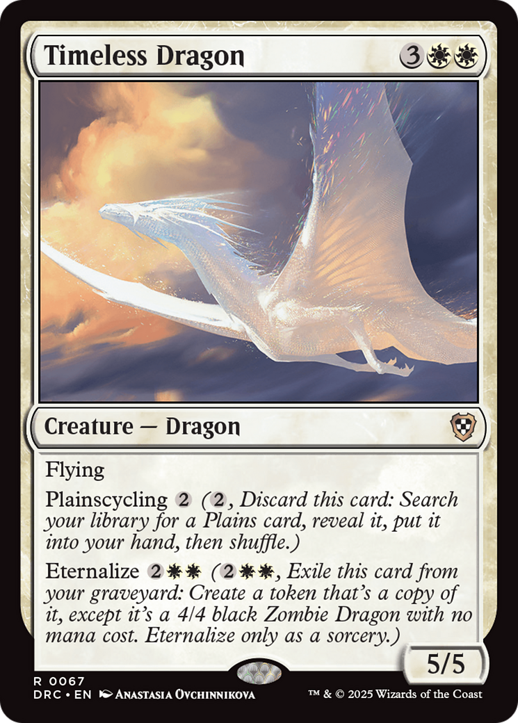 Timeless Dragon [Aetherdrift Commander] | The CG Realm
