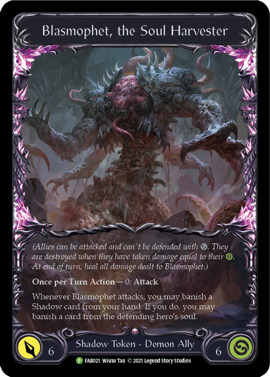 Blasmophet, the Soul Harvester [FAB021] (Promo)  Cold Foil | The CG Realm