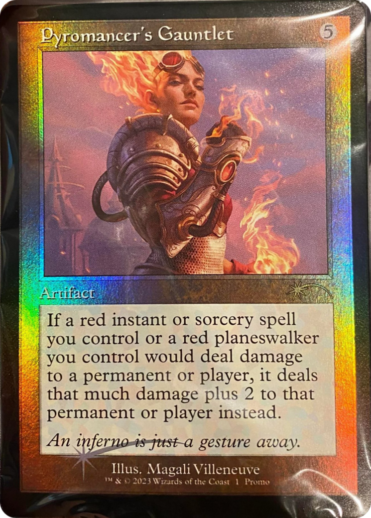 Pyromancer's Gauntlet (Retro) [Media Promos] | The CG Realm