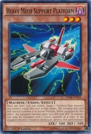 Heavy Mech Support Platform (SDGR-EN019) - Structure Deck: Geargia Rampage 1st Edition