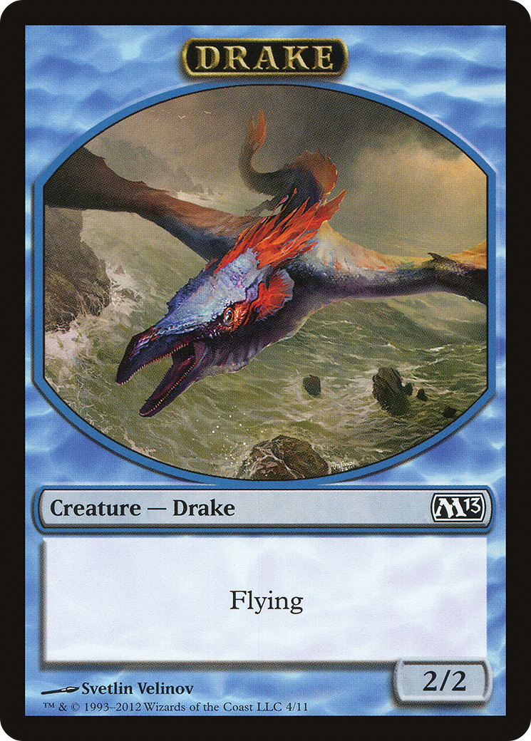 Drake Token (M13-004) - Magic 2013 Tokens