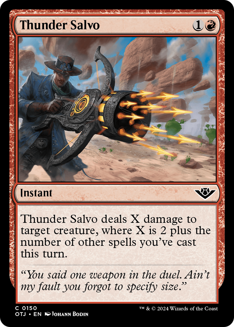 Thunder Salvo [Outlaws of Thunder Junction] | The CG Realm