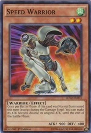 Speed Warrior (LC5D-EN003) - Legendary Collection 5D's 1st Edition