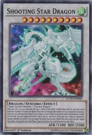 Shooting Star Dragon (LC5D-EN040) - Legendary Collection 5D's 1st Edition