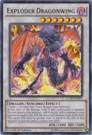 Exploder Dragonwing (LC5D-EN070) - Legendary Collection 5D's 1st Edition