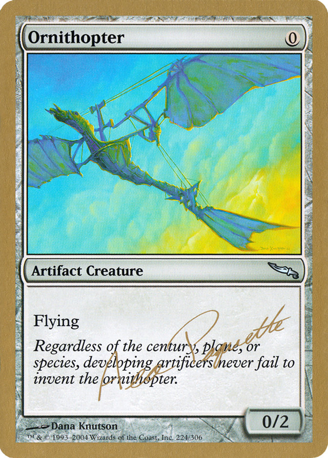 Ornithopter (Aeo Paquette) [World Championship Decks 2004] | The CG Realm