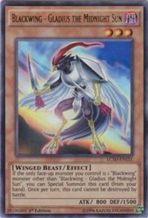 Blackwing - Gladius the Midnight Sun (LC5D-EN131) - Legendary Collection 5D's 1st Edition