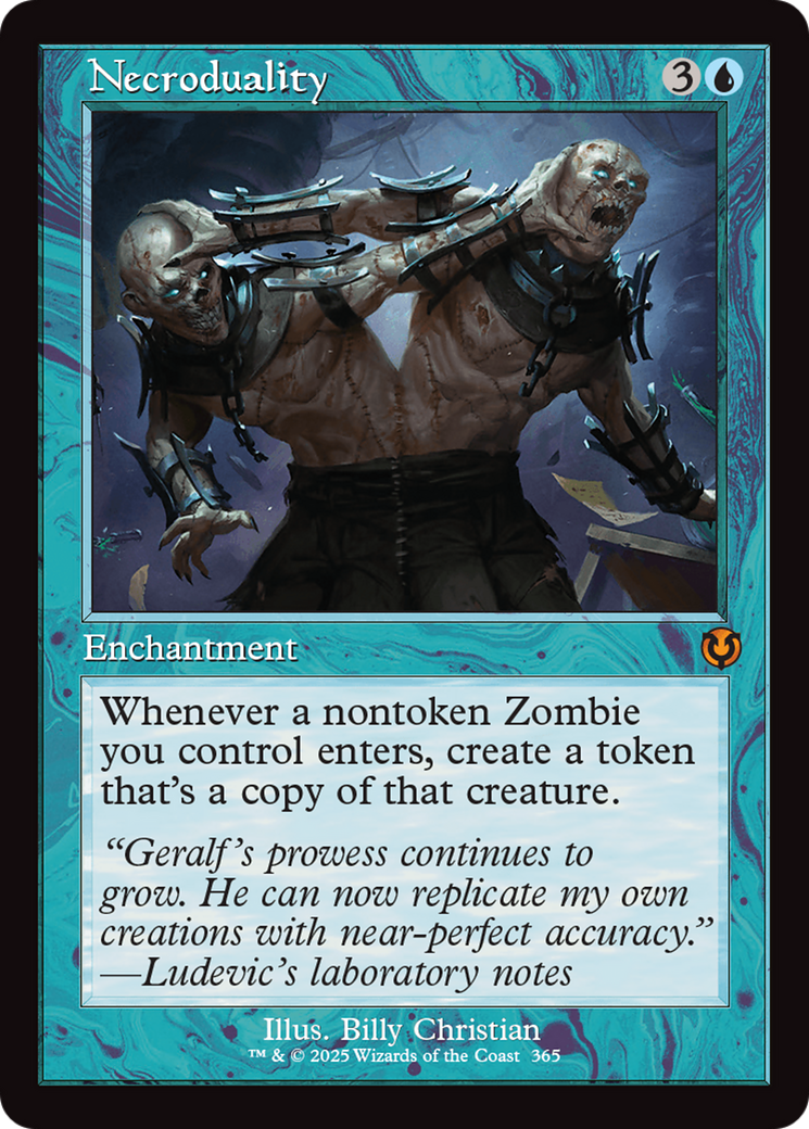 Necroduality (Retro Frame) [Innistrad Remastered] | The CG Realm